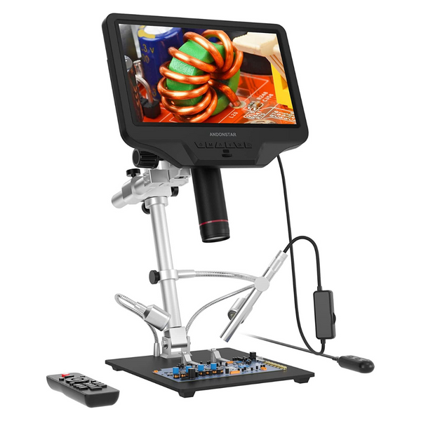 Andonstar AD409 Pro-Es 10.1 inch HDMI Digital Microscope with Endoscop