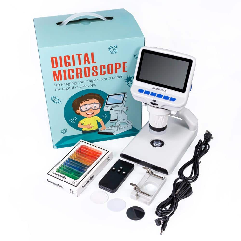 Andonstar AD102 Children Portable USB Digital Microscope With Plastic Stand