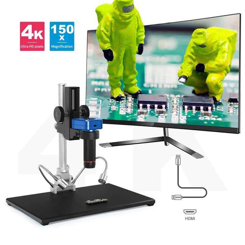 Andonstar AD1605 4K HDMI USB Digital 150X Video Microscope with Industrial Camera