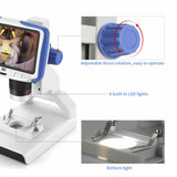 Andonstar AD205 Kid's Digital Microscope With 200X Magnification for Plant Observation and Coin Collection