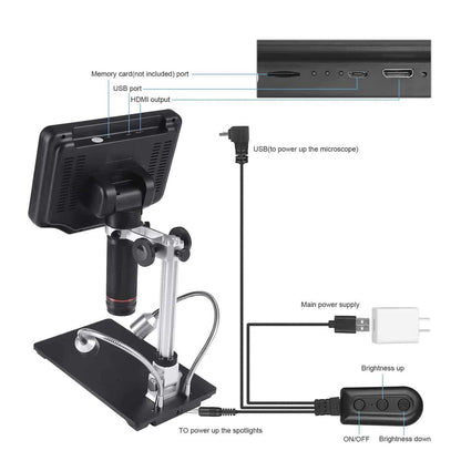 Andonstar AD407 HDMI Digital USB Microscope - Andonstar