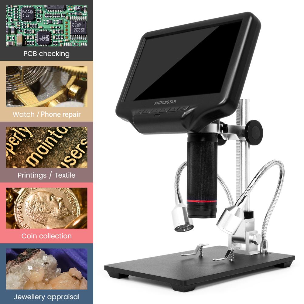 Andonstar AD407 HDMI soldering Digital Microscope 7 inch LCD Screen Mi