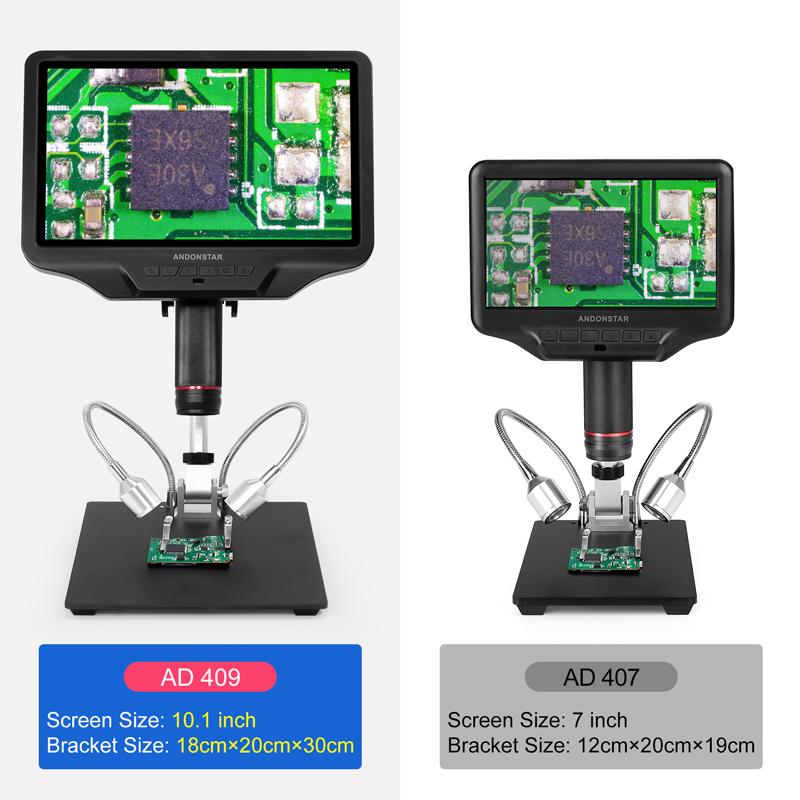 Andonstar AD409 PCB Soldering 10.1-inch Display HDMI Digital Microscop