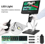 3 Lenses 246M 249M 7/10 inch LCD Soldering Digital Microscope Coin Stone Collect