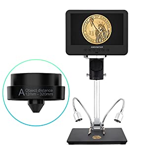 3 Lenses 246M 249M 7/10 inch LCD Soldering Digital Microscope Coin Sto –  Andonstar